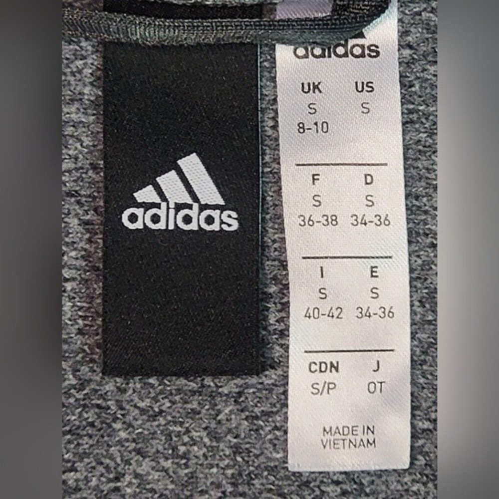 Adidas Women's Designed 2 Move Gray Track Jacket … - image 3